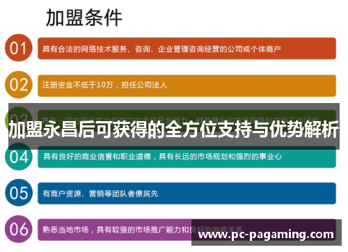 加盟永昌后可获得的全方位支持与优势解析 加盟永昌后可获得的全方位支持与优势解析