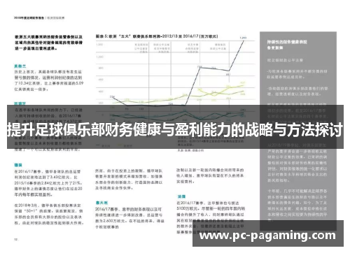 提升足球俱乐部财务健康与盈利能力的战略与方法探讨