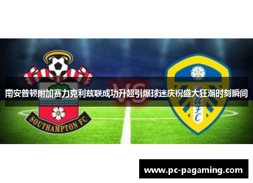 南安普顿附加赛力克利兹联成功升超引爆球迷庆祝盛大狂潮时刻瞬间